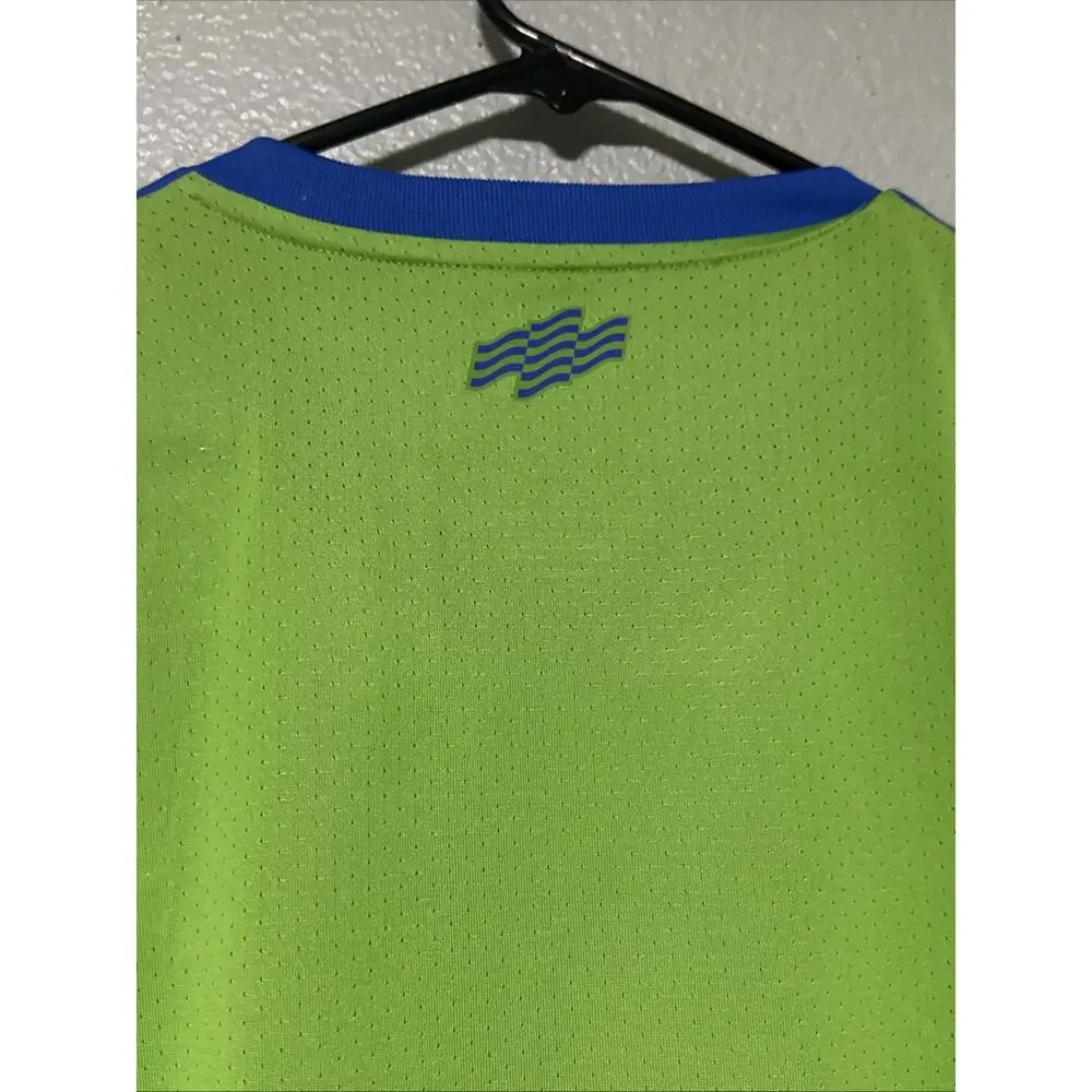 Adidas Seattle Sounders FC MLS 22/23 Home Authentic Soccer Jersey Medium IB5024